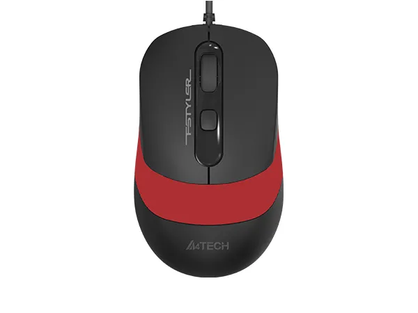 Mouse A4Tech FM10, Negru/Rosu