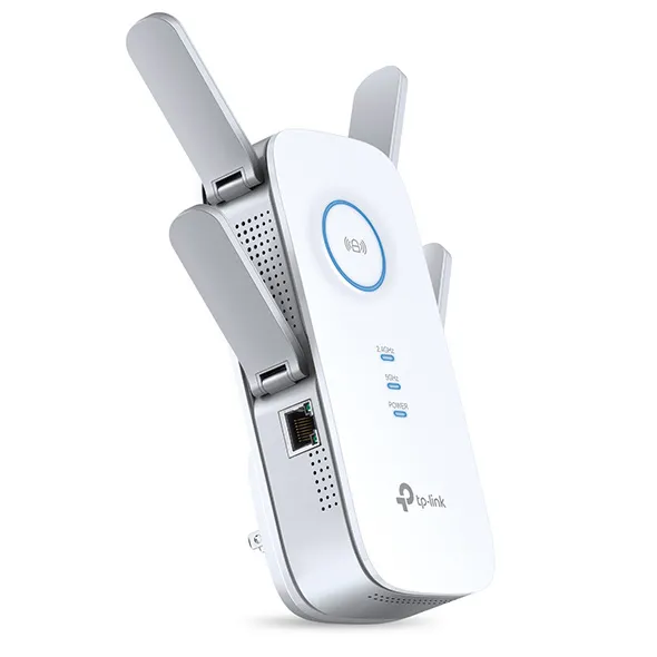 Усилитель Wi‑Fi сигнала TP-LINK RE650, 800 Мбит/с, 1733 Мбит/с, Белый