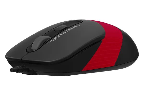 Mouse A4Tech FM10, Negru/Rosu