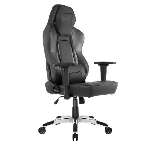 Офисное кресло AKRacing OFFICE Obsidian, Искусственная кожа, Угольно-Чёрный