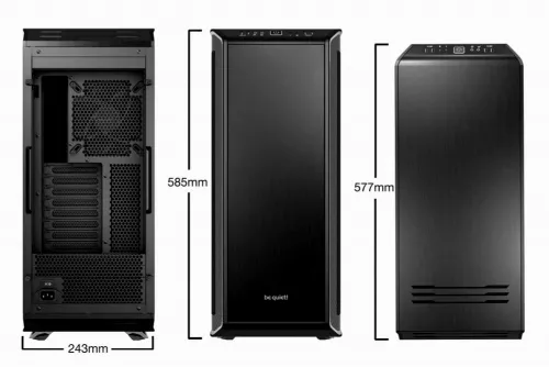 Carcasă PC be quiet! Dark Base 900, Midi-Tower, ATX PS2 , Negru