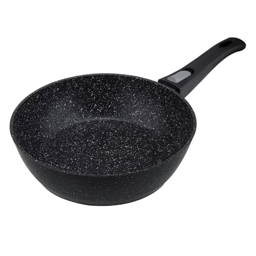 Tigaie adâncă RESTO 93042, 28cm, Negru