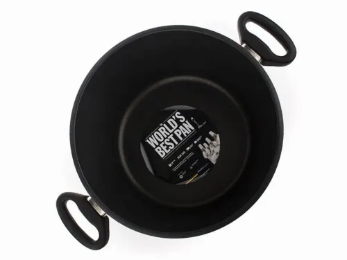 Кастрюля AMT Gastroguss AMT-926-E-Z500-L, 6,5л, 26см, Чёрный
