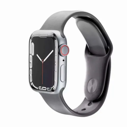 Cellular Tempered Glass Flexy for Apple Watch 45mm, Black