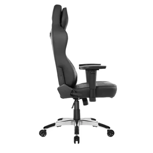Офисное кресло AKRacing OFFICE Obsidian, Искусственная кожа, Угольно-Чёрный
