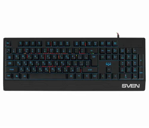 Tastatură SVEN KB-G8300, Cu fir, Negru