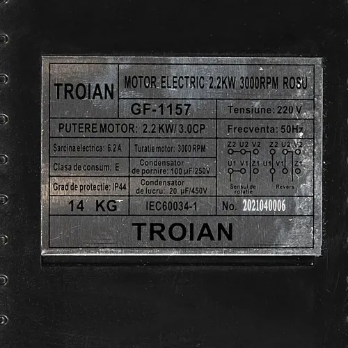 Motor electric 2:2 kW 3000rpm Micul Fermier