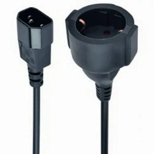 Cablu adaptor de alimentare Cablexpert PC-SFC14M-01, 0,2m, Negru