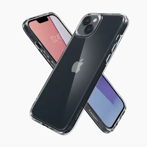 Spigen iPhone 14, Ultra Hybrid, Crystal Clear
