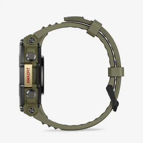 Ceas inteligent Xiaomi Amazfit T-Rex 2, 47mm, Wild Green
