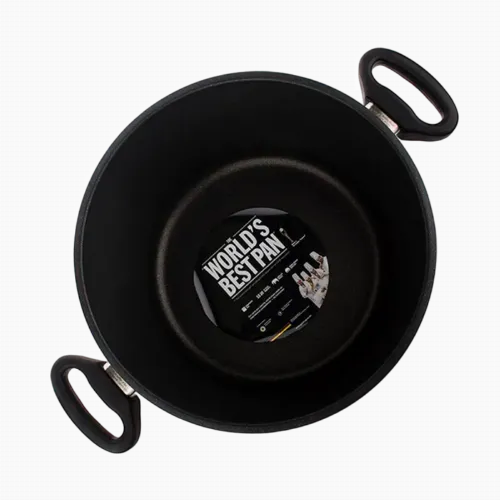 Кастрюля AMT Gastroguss AMT-926-E-Z500-L, 6,5л, 26см, Чёрный