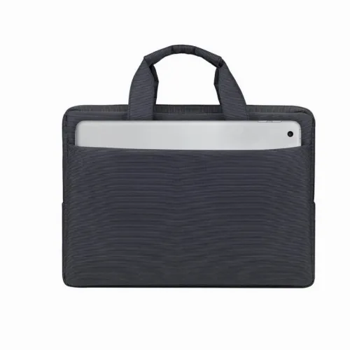 Geantă pentru Laptop RivaCase Central, 13.3", Poliester, Negru