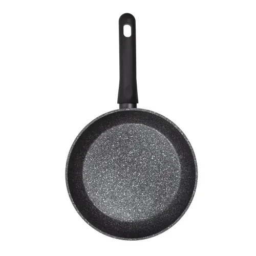 Tigaie RESTO 93402, 24cm, Negru