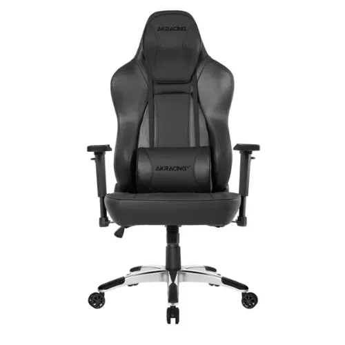 Офисное кресло AKRacing OFFICE Obsidian, Искусственная кожа, Угольно-Чёрный