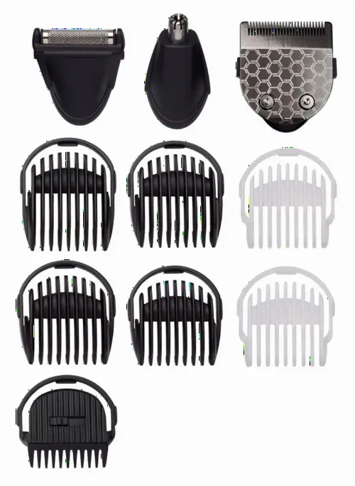Мужской Триммер BaByliss 8-in-1 Carbon Steel Multi Trimmer MT728E, Чёрный