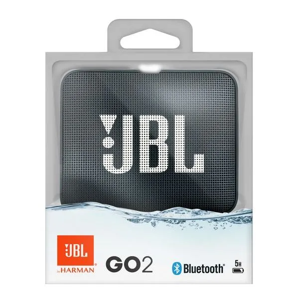 Портативная колонка JBL GO 2, Чёрный
