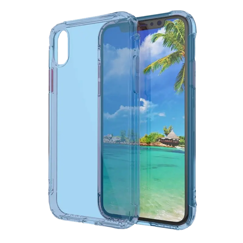 Husă Nillkin iPhone XS/X - Ultra thin TPU - Nature, Albastru