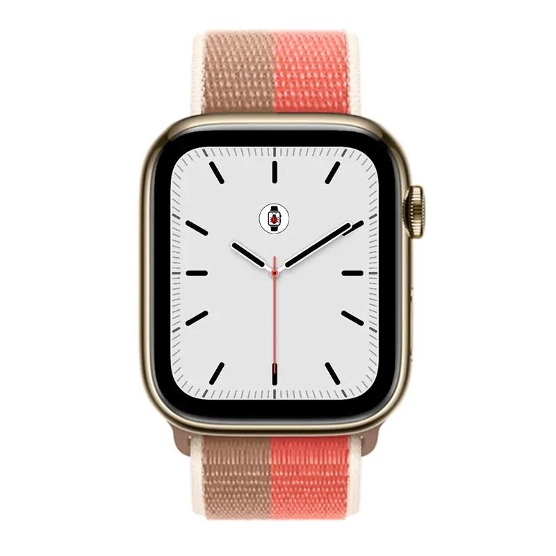 Strap Apple Watch 41mm Pink Pomelo/Tan Sport Loop - Regular