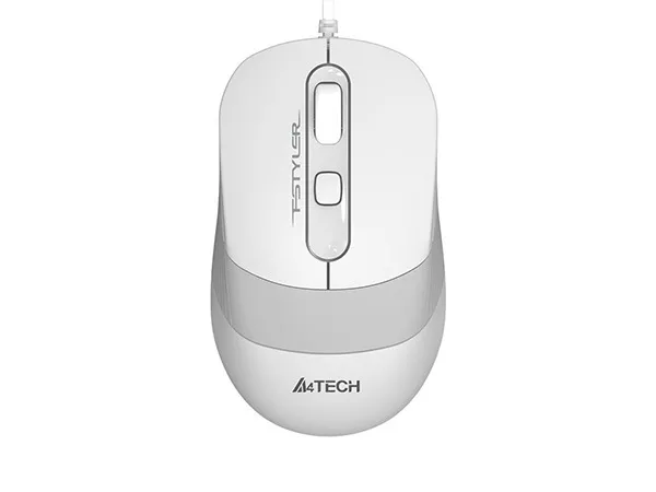 Mouse A4Tech FM10, Alb/Gri