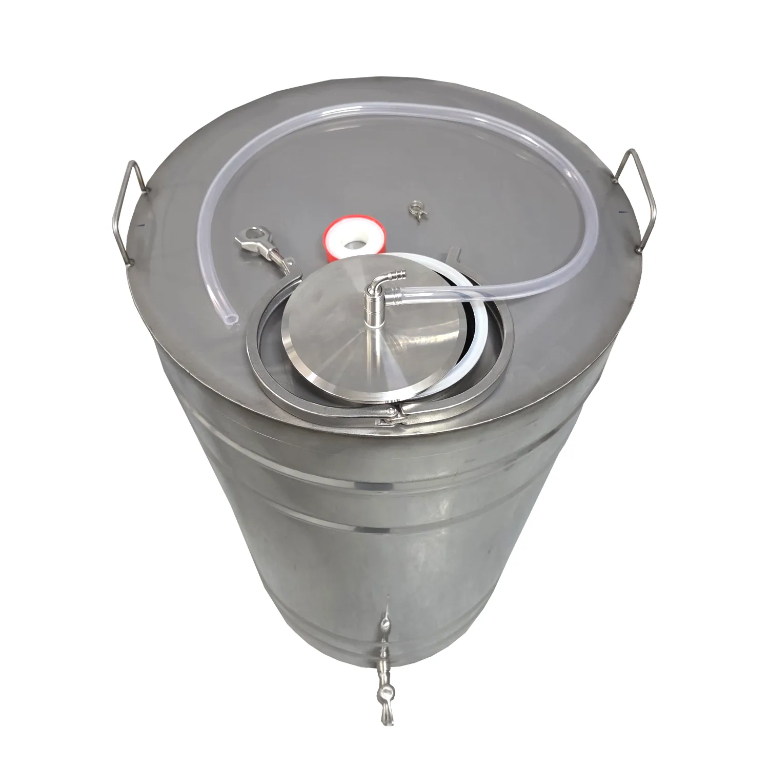 Butoi pentru vin din Inox cu aerator 350 L