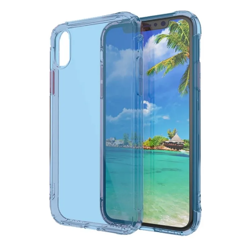 Husă Nillkin iPhone XS/X - Ultra thin TPU - Nature, Albastru