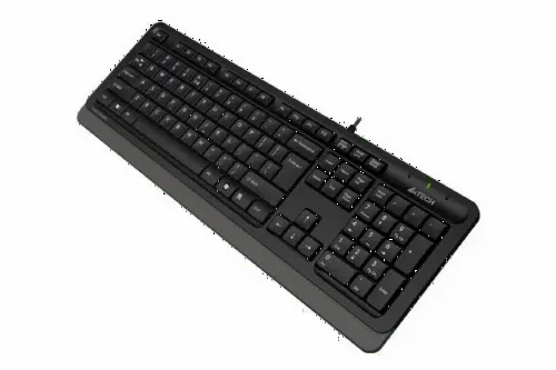 Tastatură A4Tech FK10, Cu fir, Negru/Gri