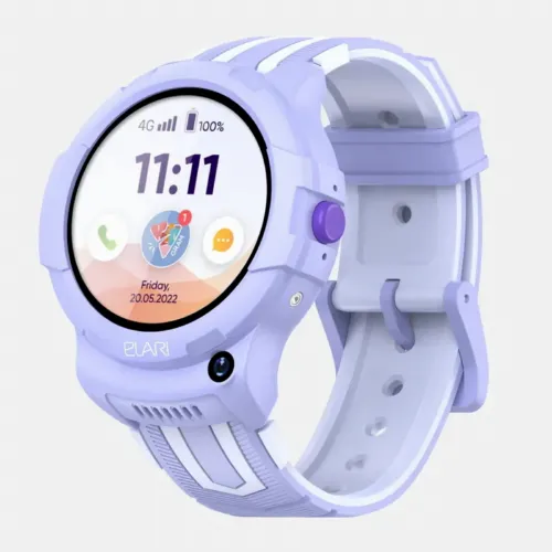 Ceas pentru copii Elari KidPhone 4G Wink, Violet