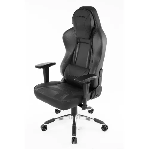 Офисное кресло AKRacing OFFICE Obsidian, Искусственная кожа, Угольно-Чёрный