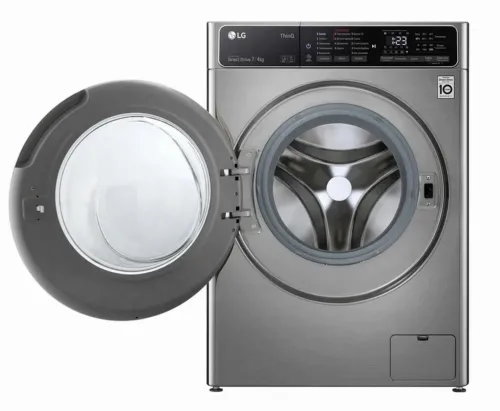 Mașină de spălat cu uscător LG F2T5HG2S, 7, Gri