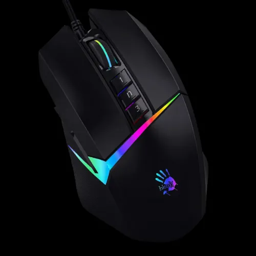 Gaming Mouse Bloody W70 Max, Negru