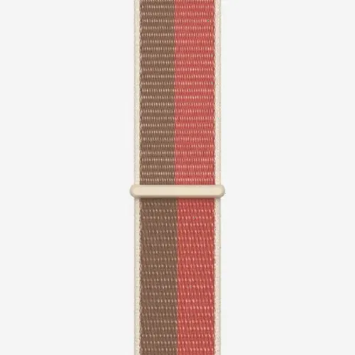 Strap Apple Watch 41mm Pink Pomelo/Tan Sport Loop - Regular