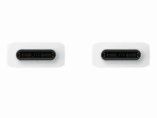 Cablu încărcare și sincronizare Samsung USB-C to USB-C Cable 3A, USB Type-C/USB Type-C, 1,8m, Alb