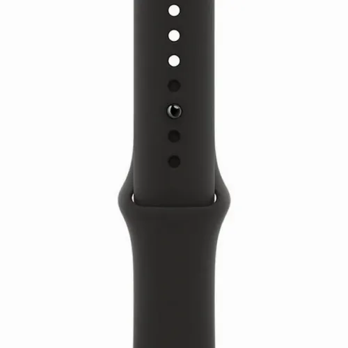Умные часы Apple Watch Series 6 GPS MG133, 40мм, Алюминиевый корпус с Черным спортивным ремешком
