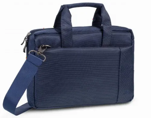 Geantă pentru Laptop RivaCase Central, 13.3", Poliester, Albastru
