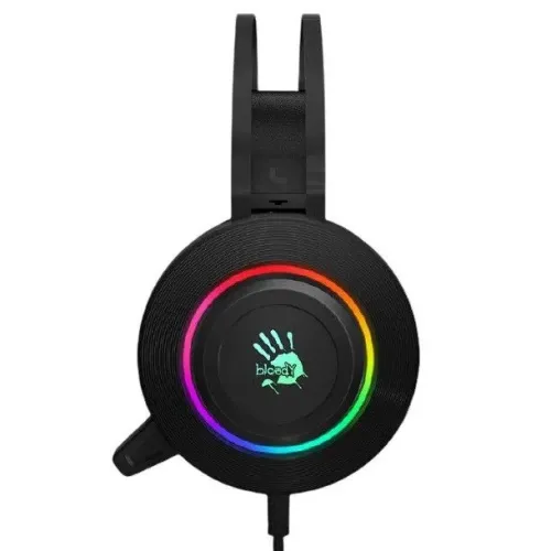 Игровая Гарнитура Bloody G521, Проводной аналоговый, Чёрный