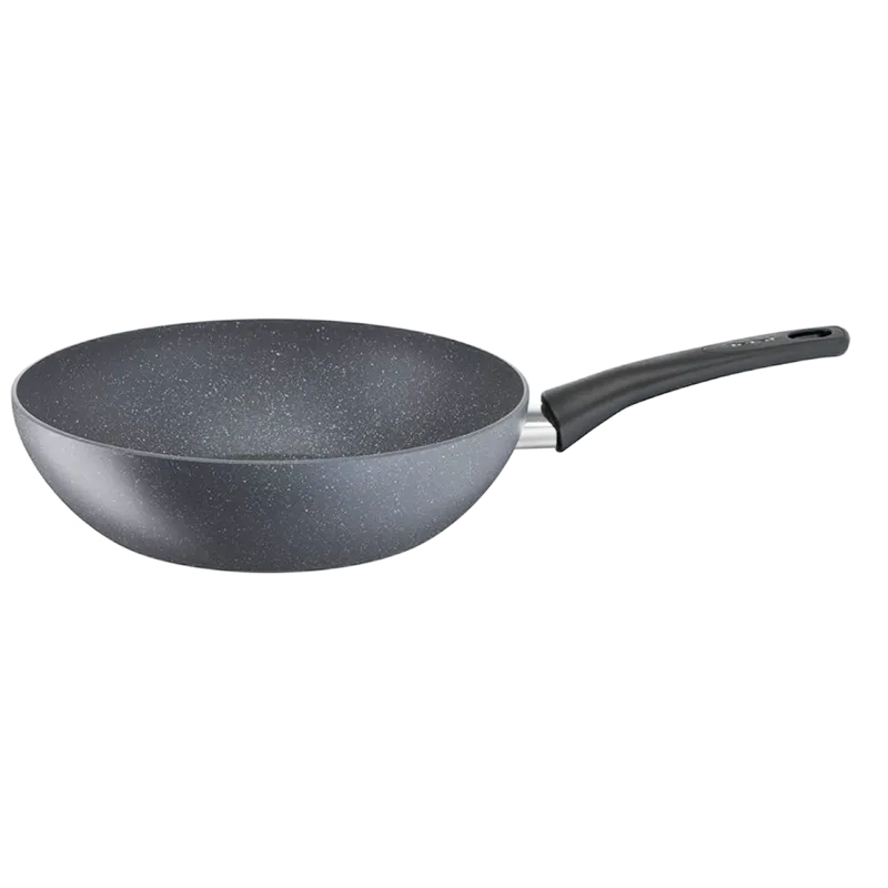Tigaie WOK Tefal G1501972, 28cm, Gri