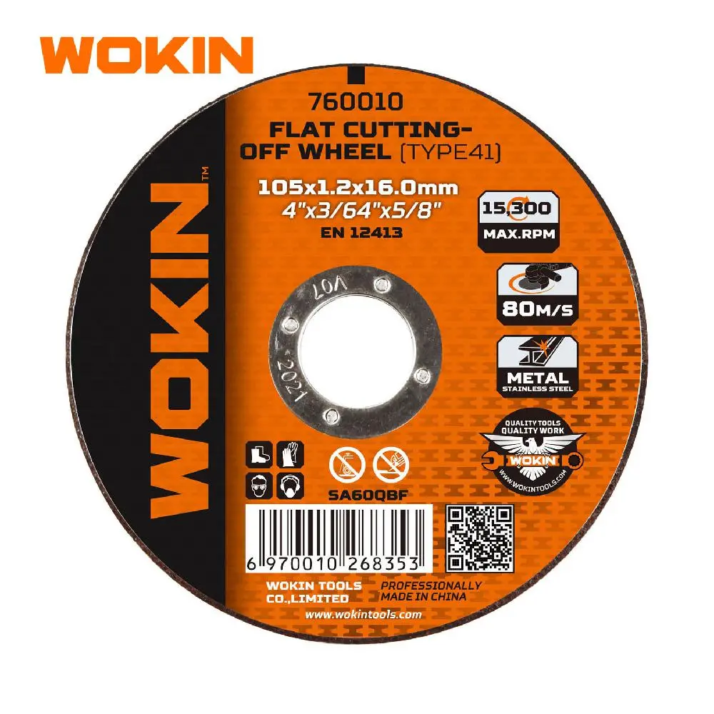 Disc taiere metal Wokin 180x1.6x22.2 mm