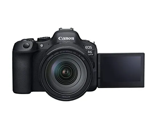 Беззеркальный фотоаппарат Canon EOS R6 MkII RF 24-105 L IS, Чёрный