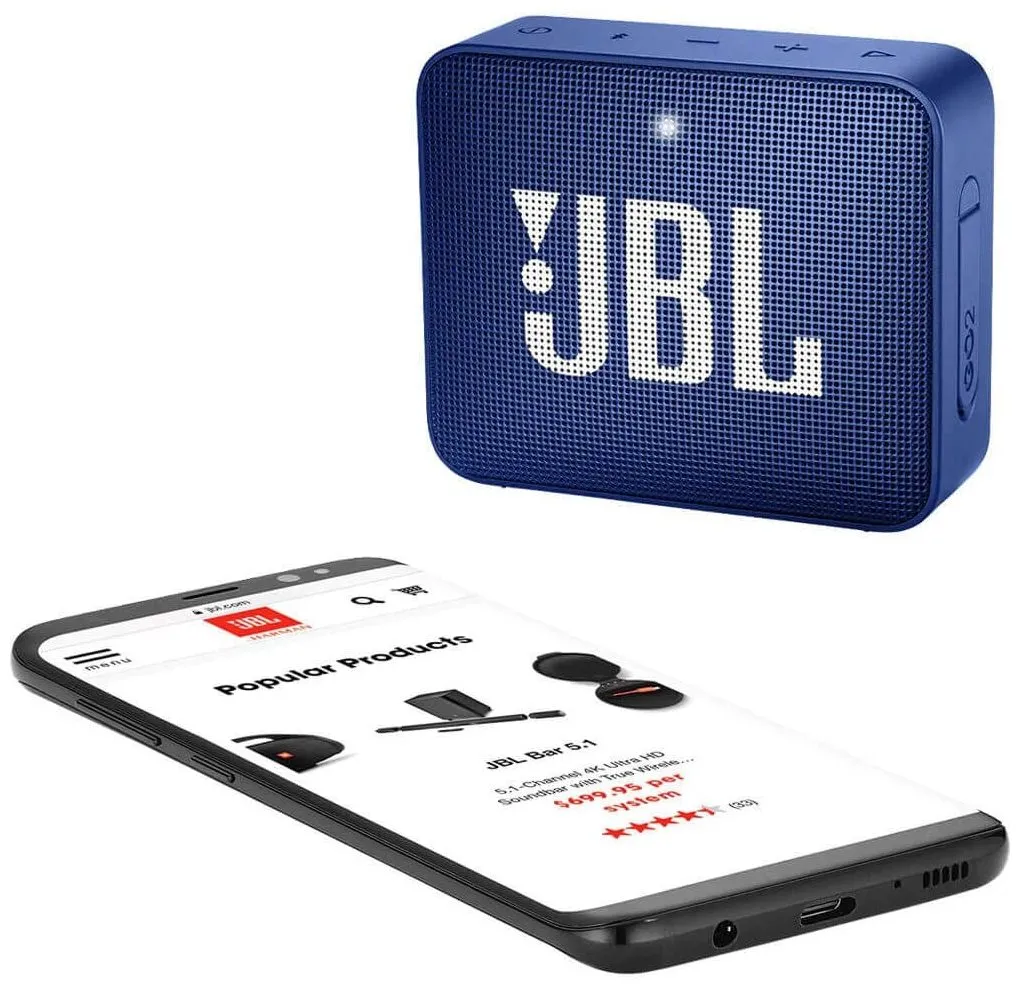 Портативная колонка JBL GO 2, Синий