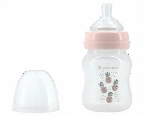 Sticlă de hrănire Kikka Boo Pineapple, Roz