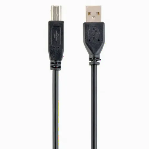 Adaptor USB Cablexpert CCP-USB2-AMBM-1M, USB Type-A/USB Type-B, 1m, Negru