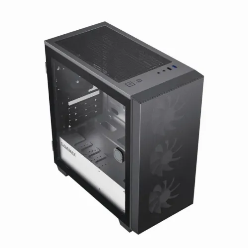 Компьютерный корпус Gamemax Aero Mini, Mini-Tower, ATX, Чёрный