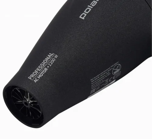 Uscător de păr Polaris PHD 2289AC, 2200 W, Negru