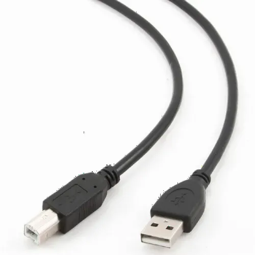 Adaptor USB Cablexpert CCP-USB2-AMBM-1M, USB Type-A/USB Type-B, 1m, Negru