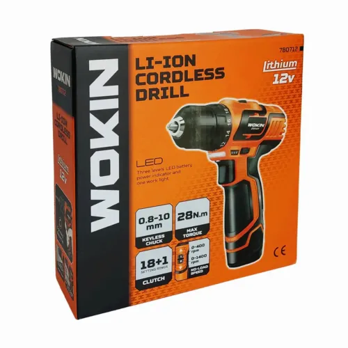 Masina de insurubat cu acumulator WOKIN Li-Ion 1500mAh 12V        