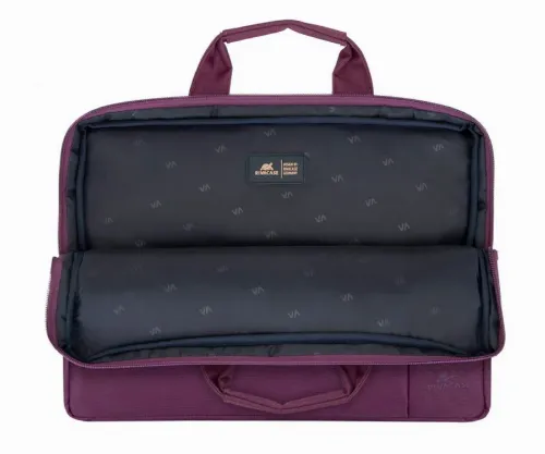 Geantă pentru Laptop RivaCase Central, 13.3", Poliester, Violet