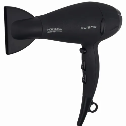Uscător de păr Polaris PHD 2289AC, 2200 W, Negru
