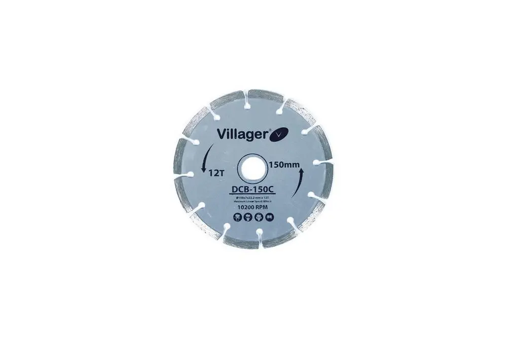 Disc diamantat segmentat Villager 150mm