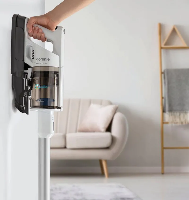 Вертикальный Пылесос Gorenje SVC252FMWT, Белый