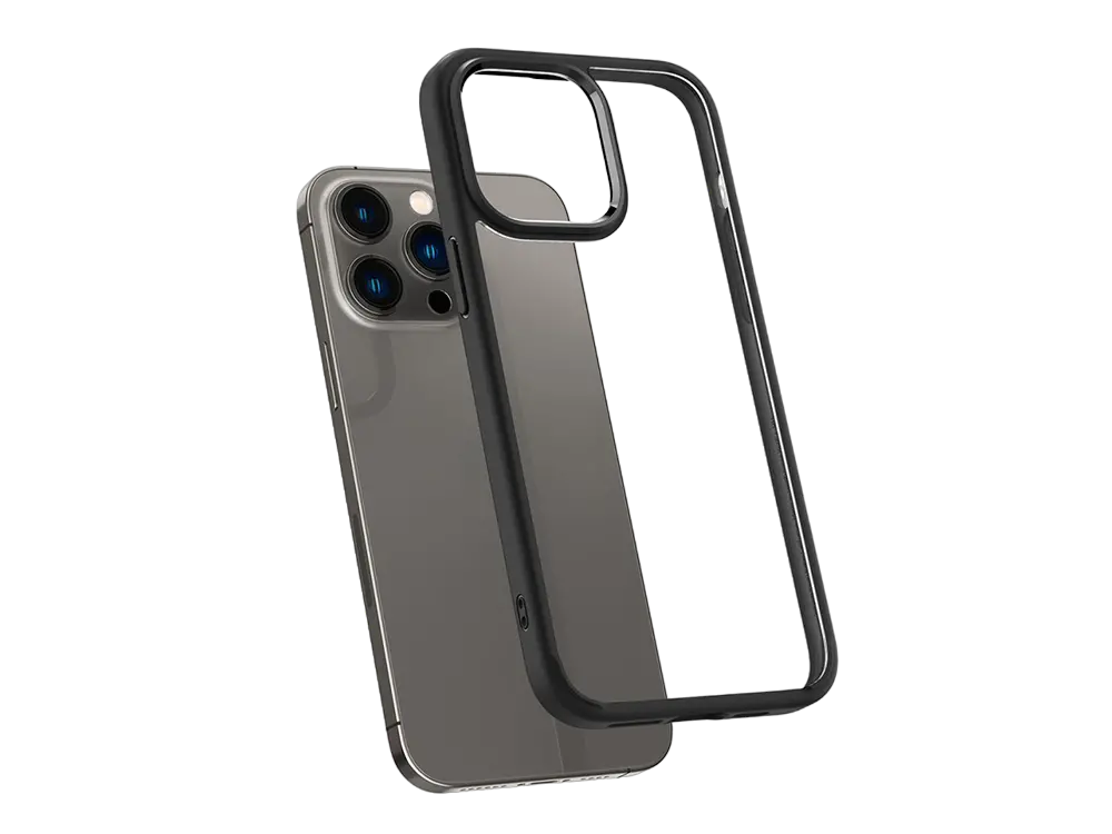 Spigen iPhone 14 Pro, Ultra Hybrid, Matte Black